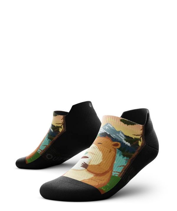 Beaver Buzz Athletic Ankle Socks