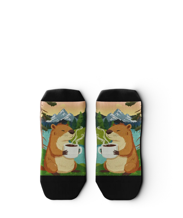 Beaver Buzz Athletic Ankle Socks