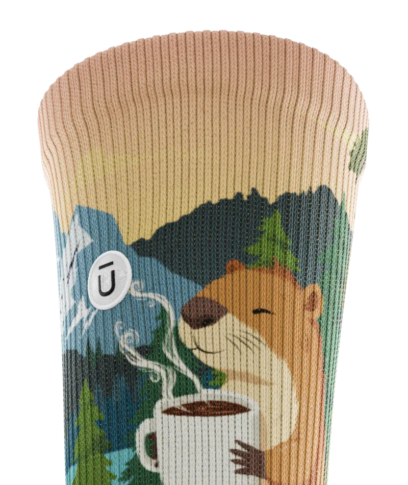 Beaver Buzz Athletic Crew Socks
