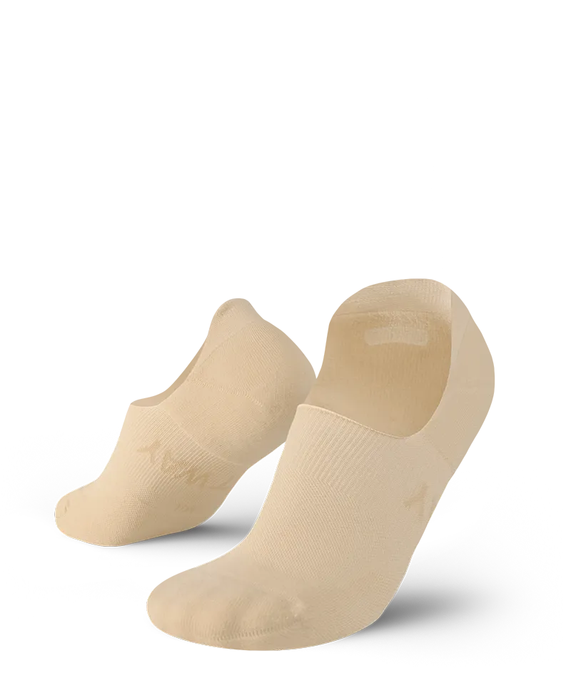 Flagship Beige No Show Socks