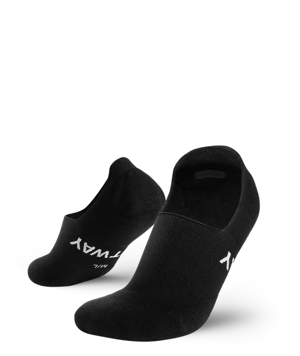 Flagship Black No Show Socks