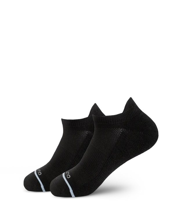 Flagship Black Supima Cotton Ankle Socks