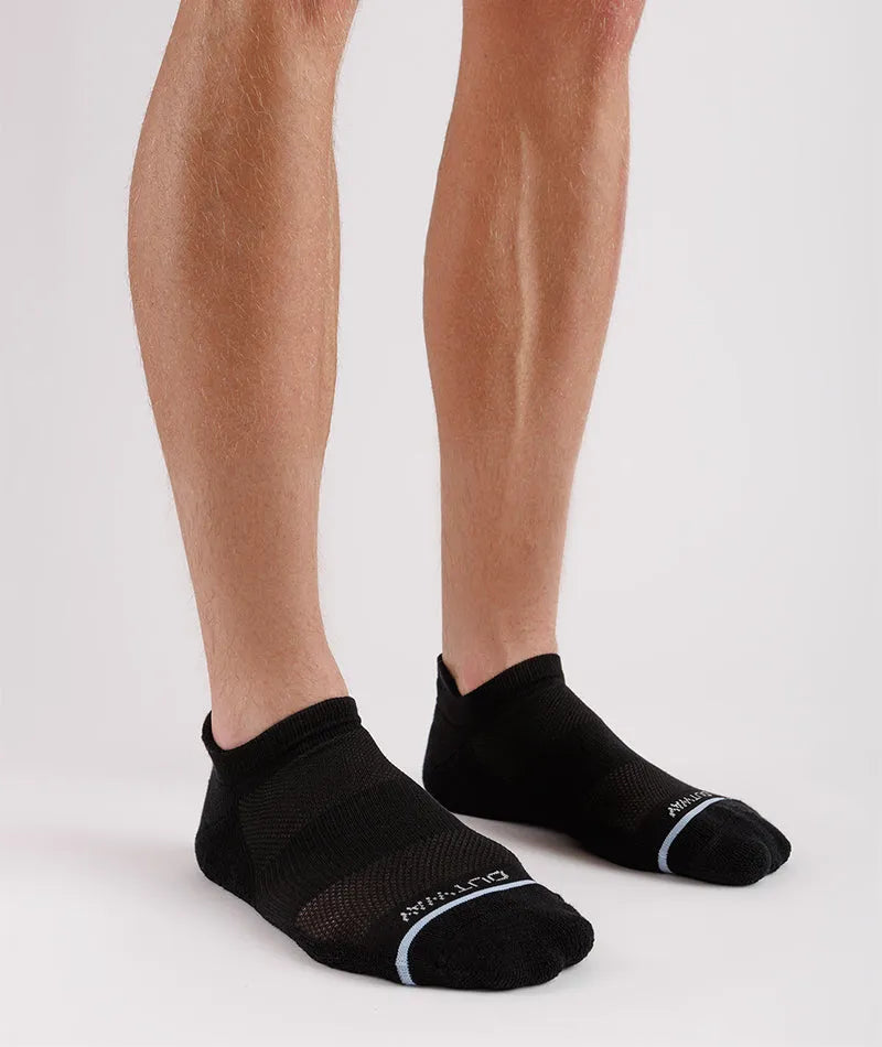 Flagship Black Supima Cotton Ankle Socks 6-Pack