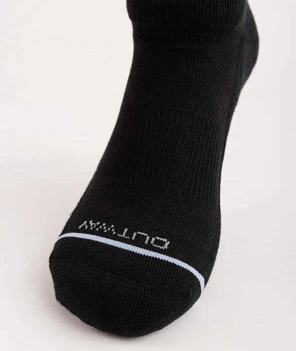 Flagship Black Supima Cotton Ankle Socks