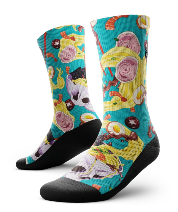 Bone Appetit Athletic Crew Socks