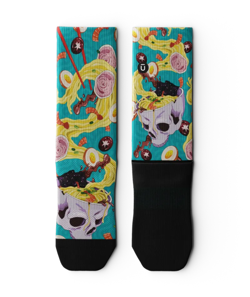 Bone Appetit Athletic Crew Socks