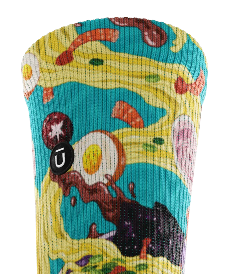 Bone Appetit Athletic Crew Socks