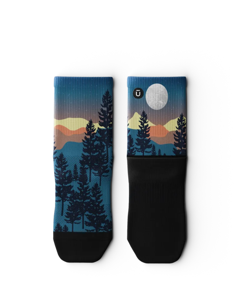 Dusk Trail Athletic Quarter Socks 3-Pack