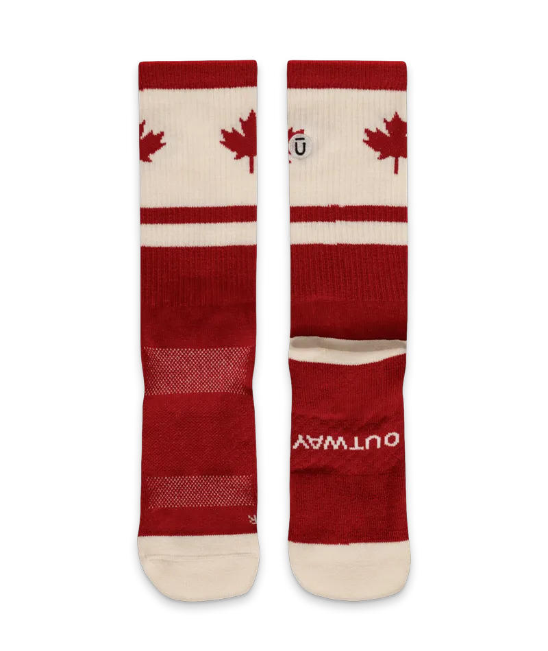 Canuck Merino Wool Midweight Crew Socks