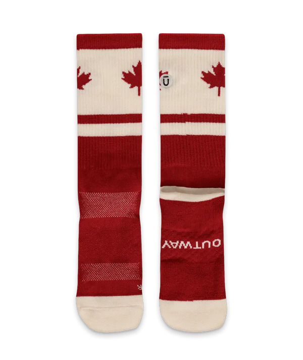 Canuck Merino Wool Midweight Crew Socks