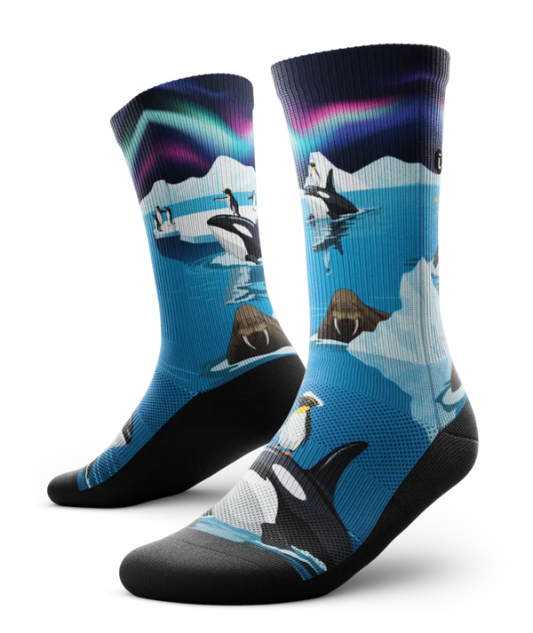 Captain Cold Feet Athletic Crew Socks