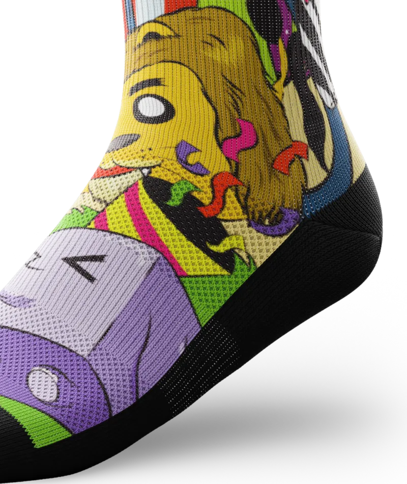 Circus Shot Athletic Crew Socks