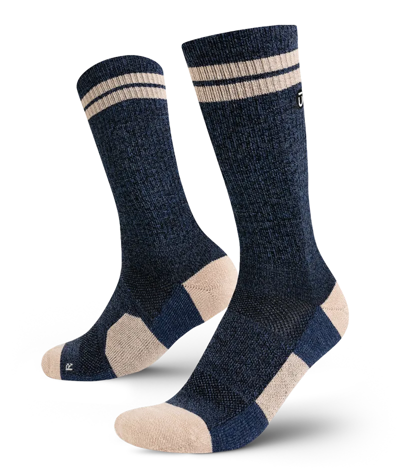 Wander Merino Wool Midweight Crew Socks 3-Pack