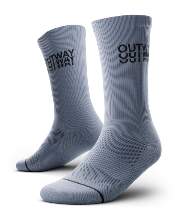 Core Blue Athletic Crew Socks