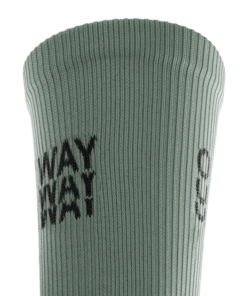 Core Green Athletic Crew Socks