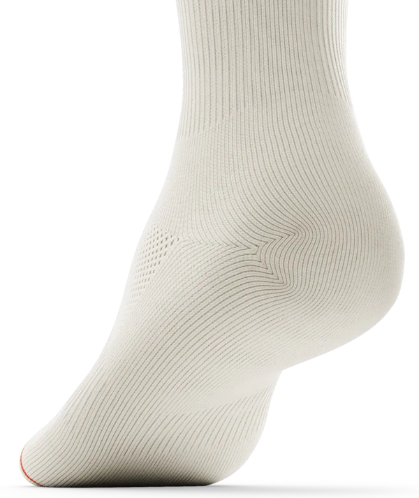 Core Off White Athletic Crew Socks