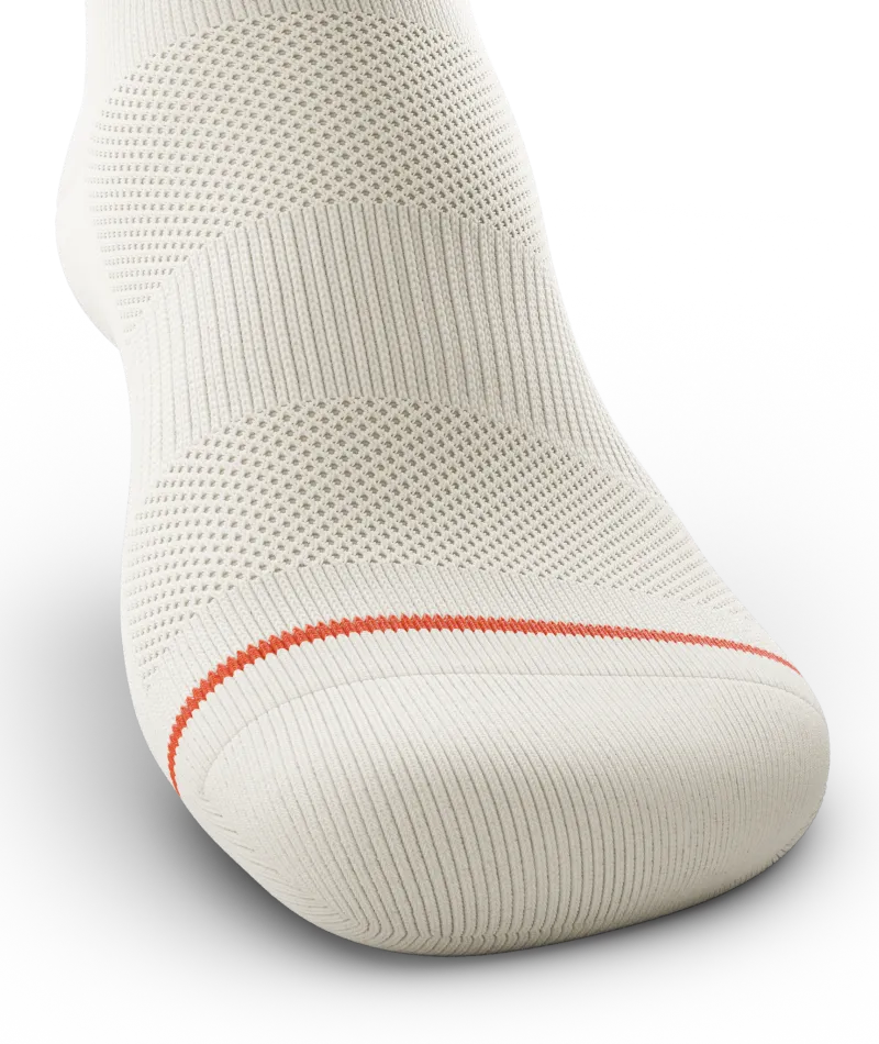 Core Off White Athletic Crew Socks