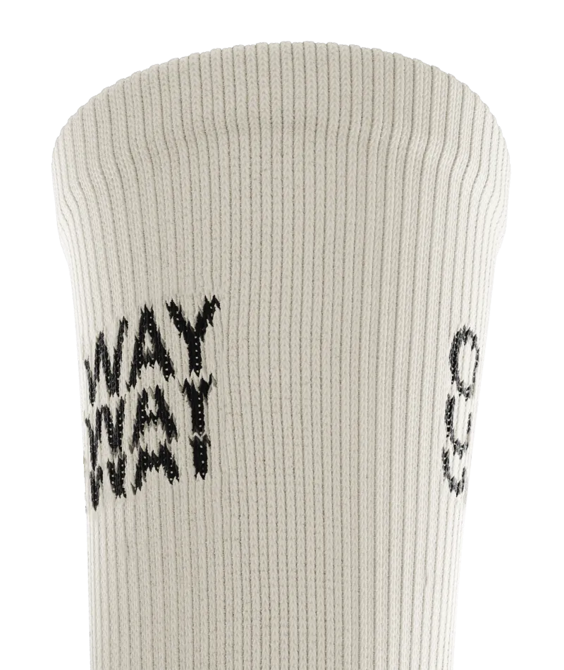 Core Off White Athletic Crew Socks