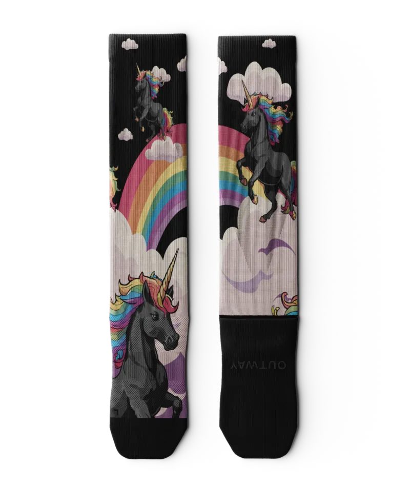 Dark Magic Athletic Knee High Compression Socks