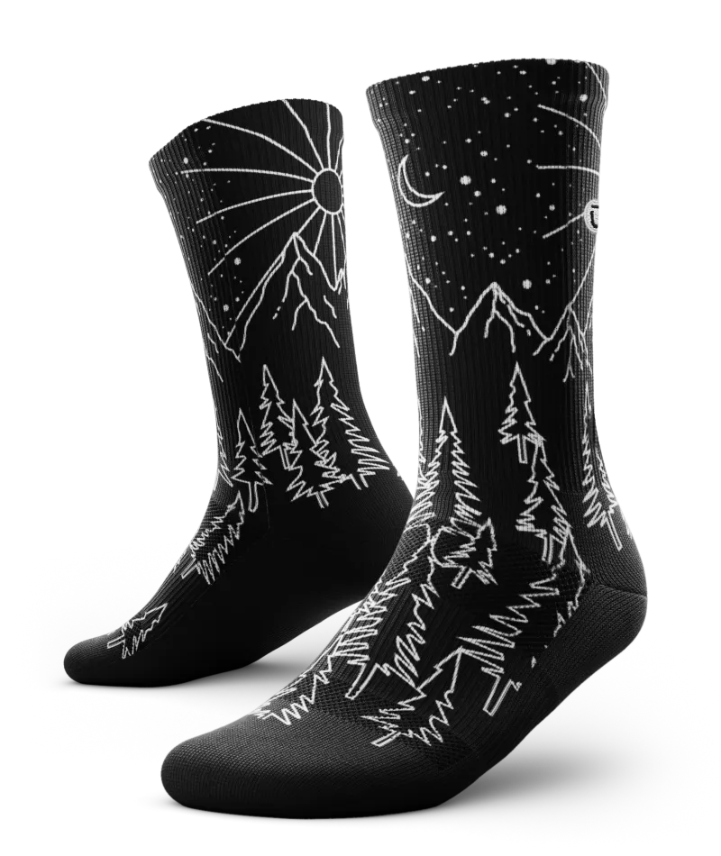 Day 'N Night Athletic Crew Socks