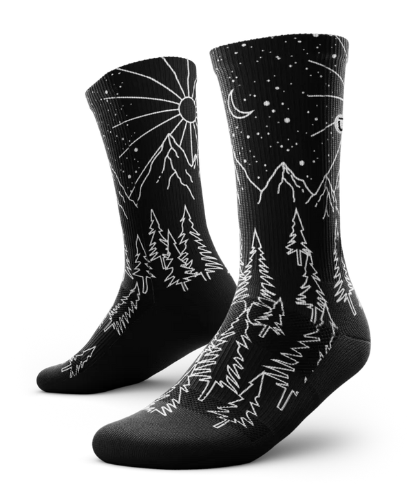Day 'N Night Athletic Crew Socks