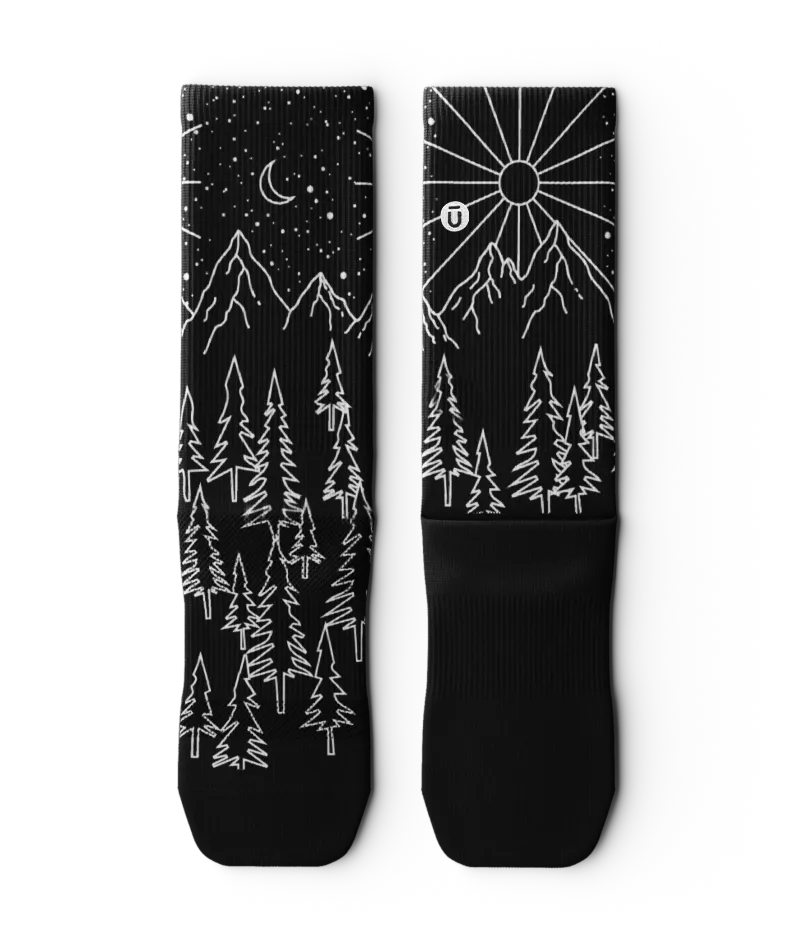 Nocturne Athletic Crew Socks 3-Pack