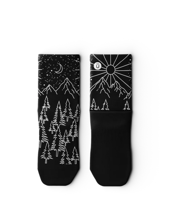 Day 'N Night Athletic Quarter Socks
