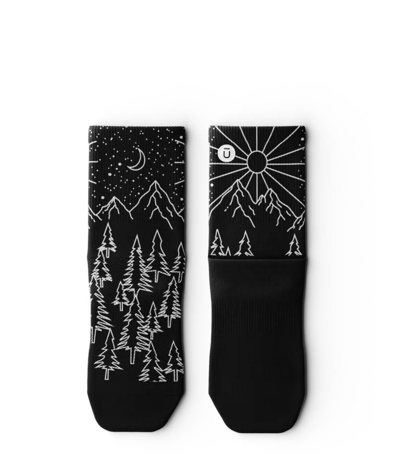 Dusk Trail Athletic Quarter Socks 3-Pack