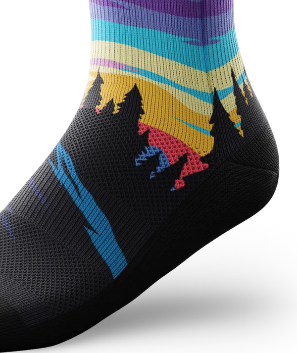 Dream Sky Athletic Crew Socks
