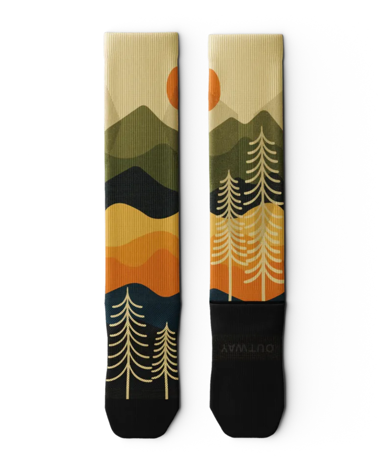 Drifter Athletic Knee High Compression Socks
