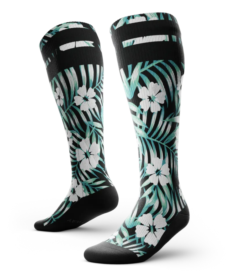 Evergreen Athletic Knee High Compression Socks