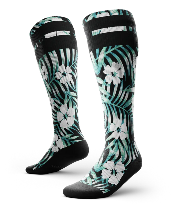 Evergreen Athletic Knee High Compression Socks