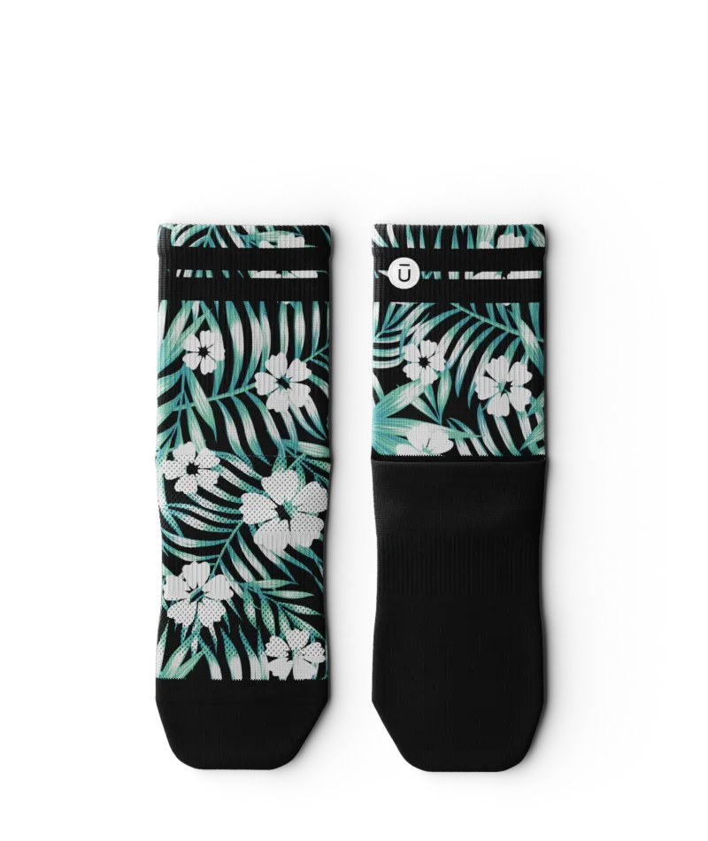Evergreen Athletic Quarter Socks