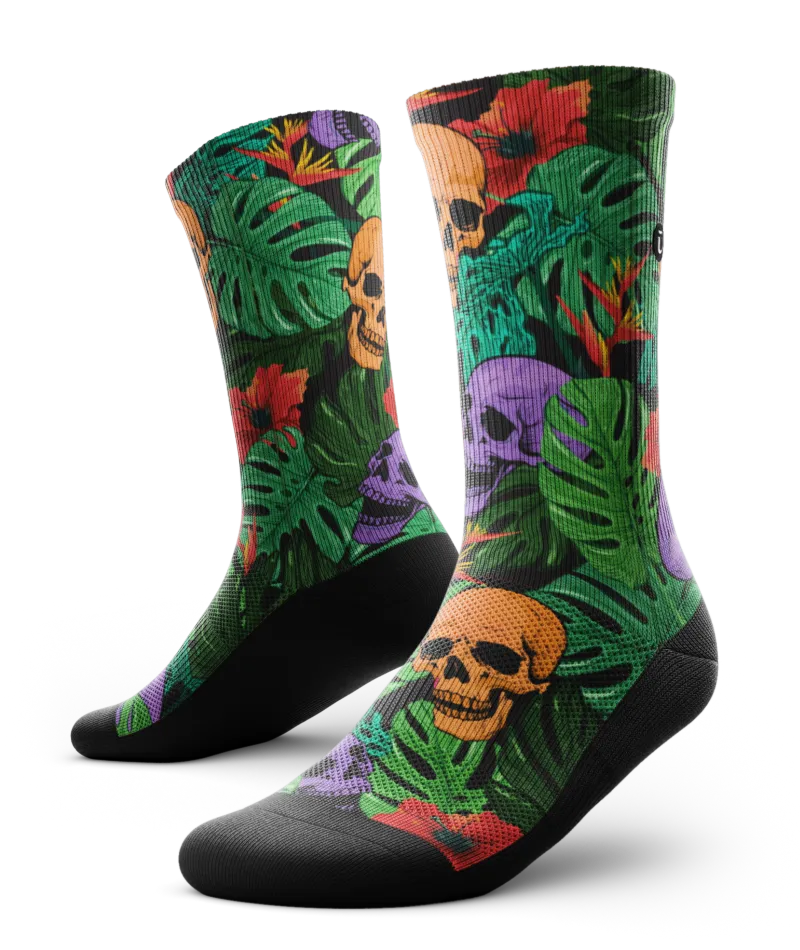 Exotic Remains Athletic Crew Socks