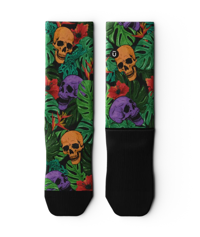 Exotic Remains Athletic Crew Socks