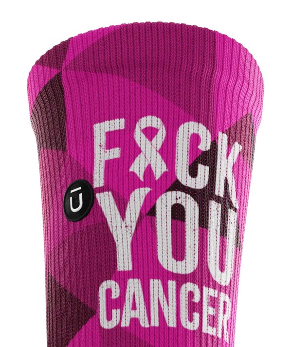FU Breast Cancer Athletic Crew Socks