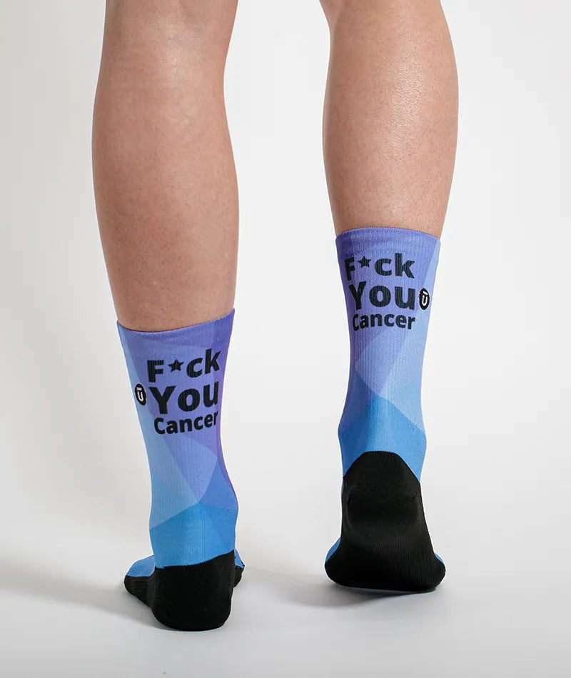FU Cancer Athletic Crew Socks