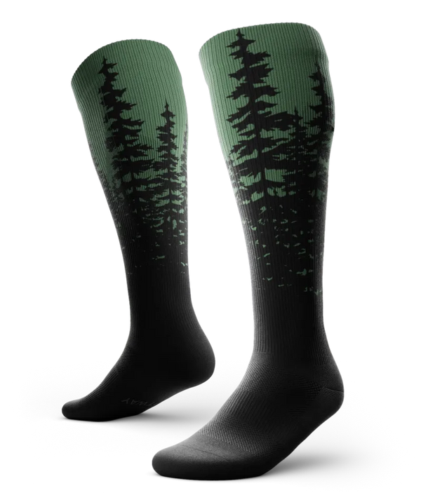 Fir Athletic Knee High Compression Socks