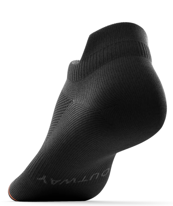 Flagship Black Athletic Ankle Socks 6-Pack