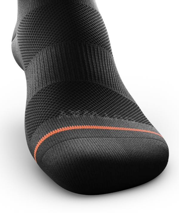 Flagship Black Athletic Crew Socks