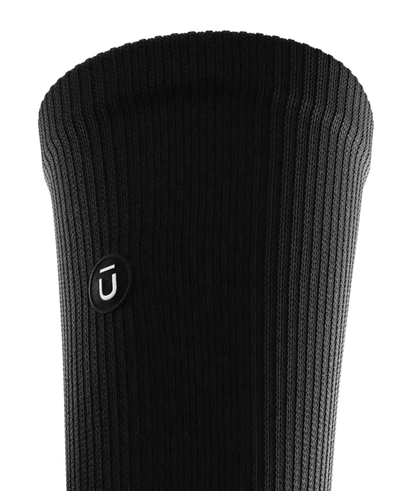 Flagship Black Athletic Crew Socks