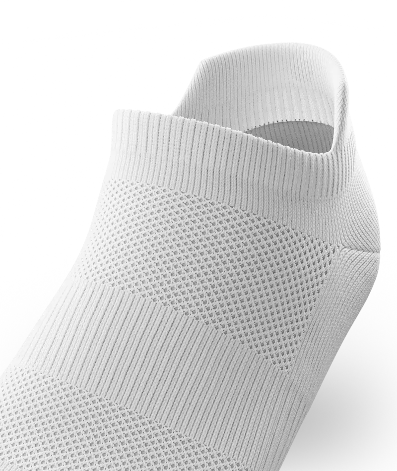 Flagship White Athletic Ankle Socks
