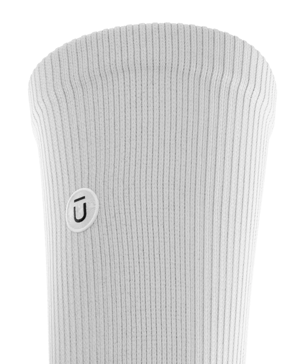 Flagship White Athletic Crew Socks