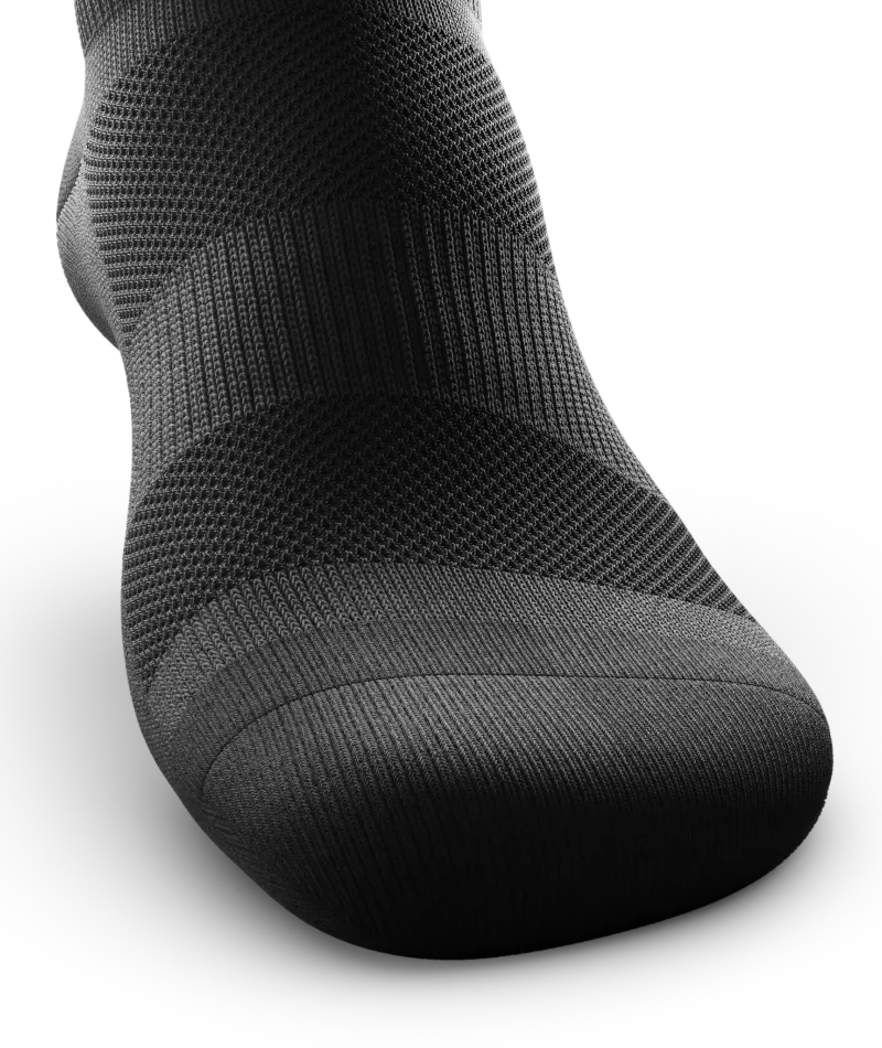 Flagship Black Athletic Ankle Socks V1