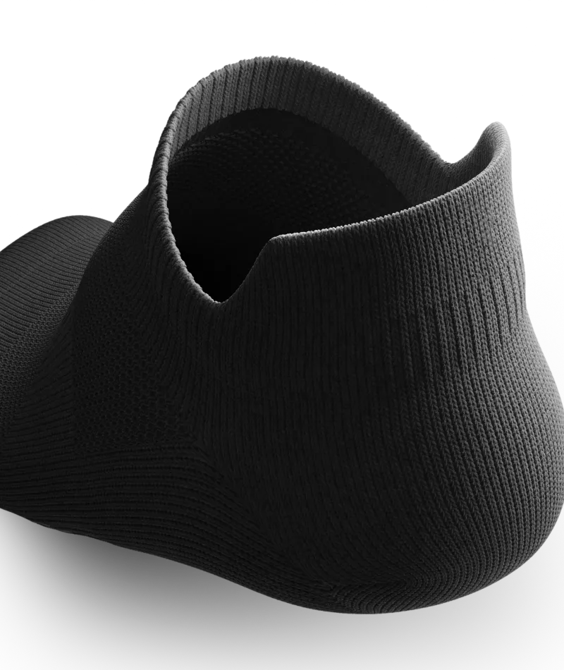 Flagship Black Athletic Ankle Socks V1 6-Pack