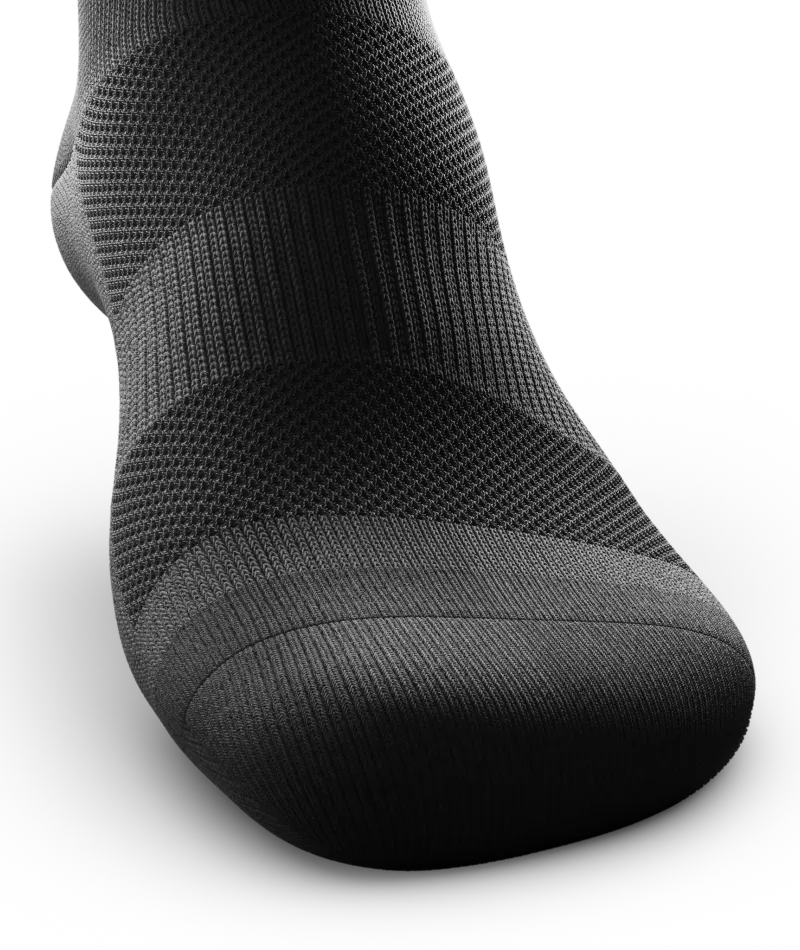 Flagship Black Athletic Quarter Socks V1 3-Pack