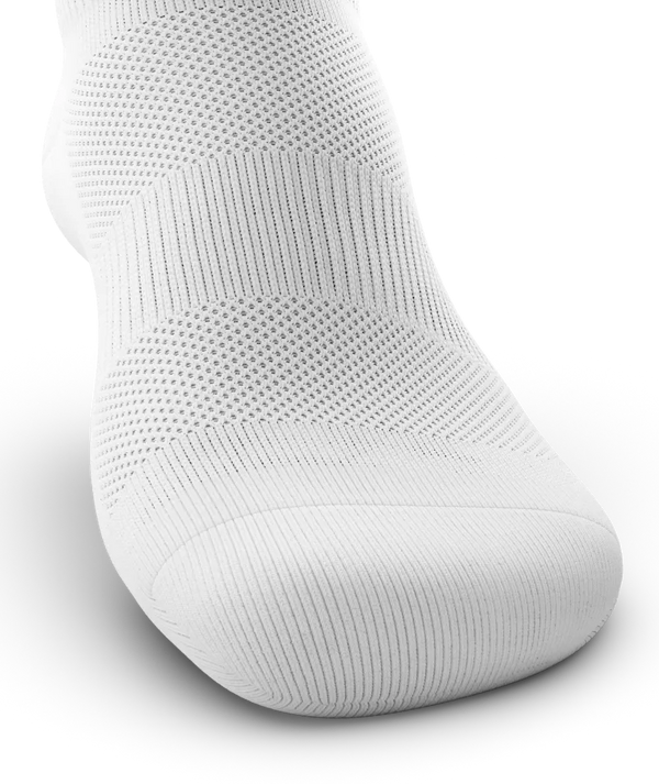 Flagship White Athletic Ankle Socks V1 6-Pack