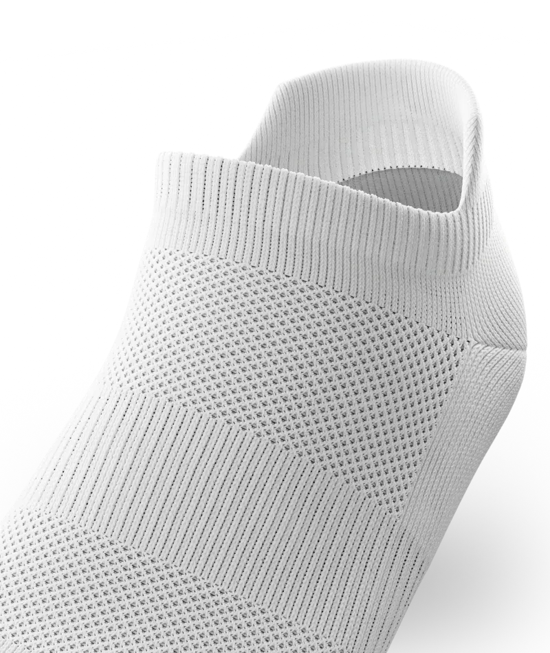 Flagship White Athletic Ankle Socks V1 6-Pack