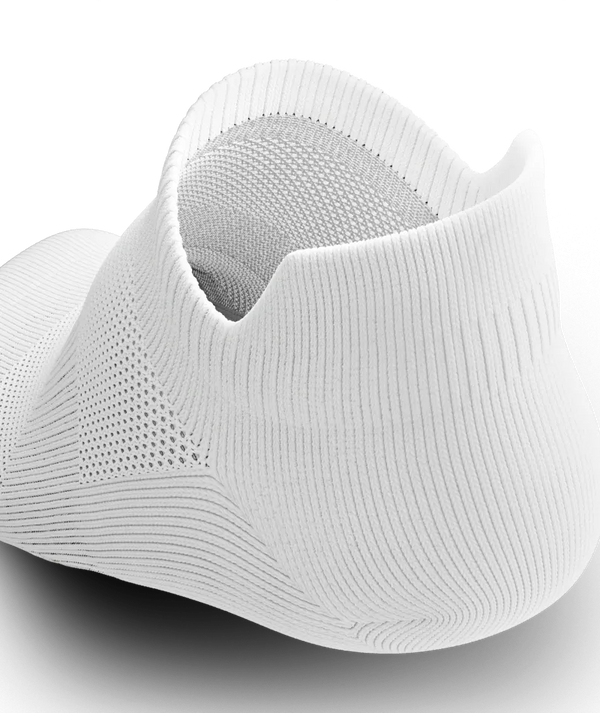 Flagship White Athletic Ankle Socks V1 6-Pack