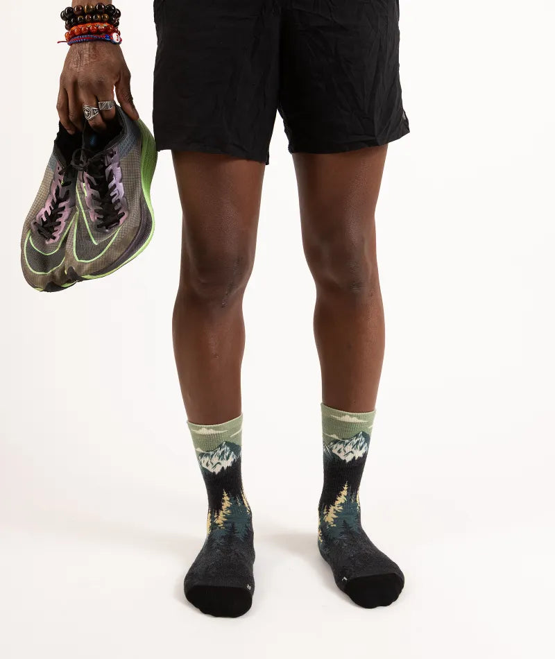 Free Ride Merino Wool Lite Crew Socks